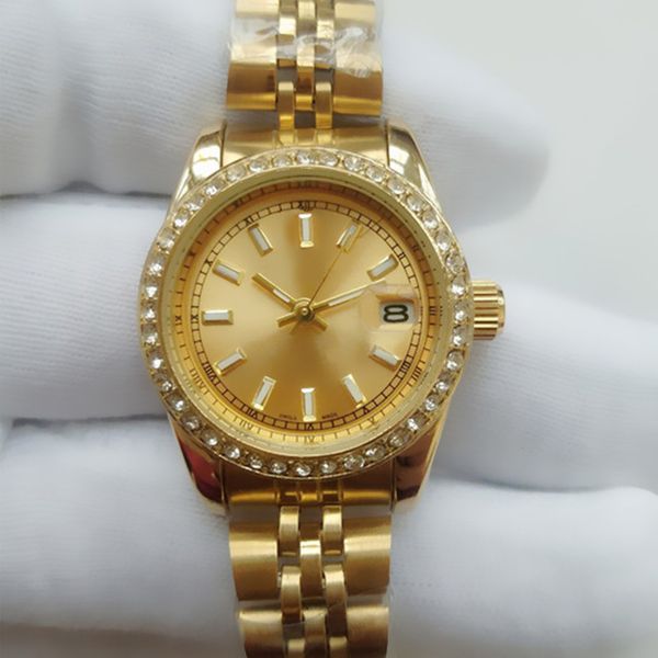 

2018 new 26mm lady ceramic watches wristwatches for women fashion automatic women watches, Slivery;brown