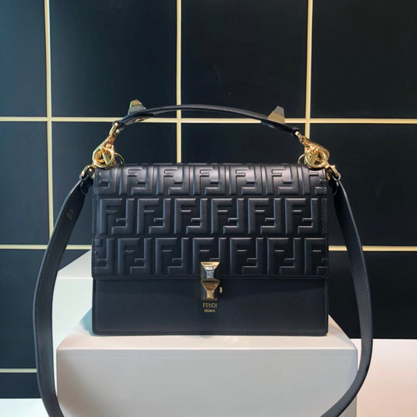 

new arrival womens luxury kan i f small shoulder bags mix color leather fashion handbags women ff handle bag chain dress totes15a7#