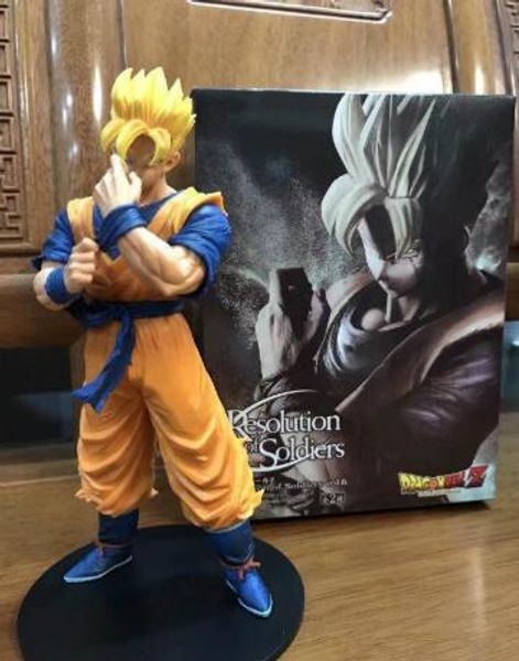 

20cm banpresto dragon ball z figure son gohan resolution of soldiers vol 6 gohan super saiyan dragonball figure action toys