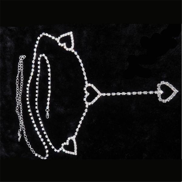 

waist chain silver glittery rhinestone crystal belly body chain lower back chains for bikini dance summer jewelry decor, Slivery;golden