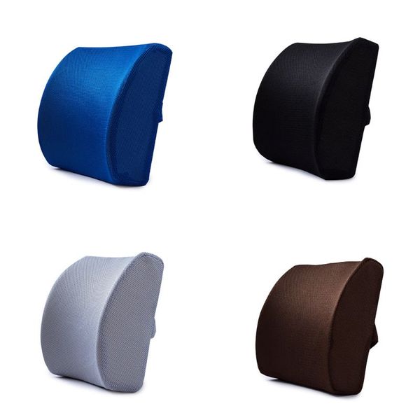 

1pc car lumbar cushion memory foam cushion chair pillow use in car or office chair