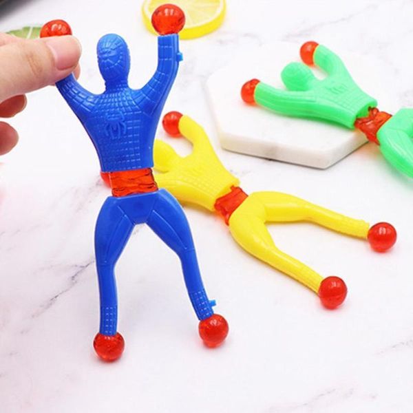 

novelty sticky wall climbing flip spiderman climber classic toys kids gifts