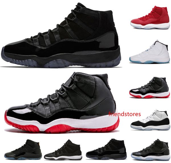 

11 11s cap and gown prom night men women basketball shoes gym red bred prm heiress concord 45 mens sports shoes sneakers size us 5.5-13