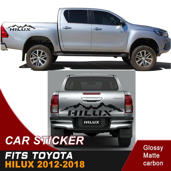 2020 Mountain Car Sticker 4x4 Off Road Vinyl Graphics For Toyota