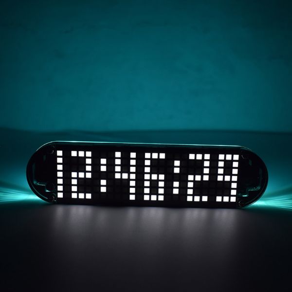 DS3231 Multifunction Alarm Clock LED Dot Matrix Animation Effects Kit DIY Gifts