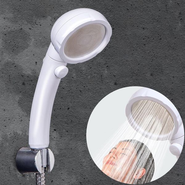

adjustable 3-mode high pressure flow restrictor water saving sprayer shower head
