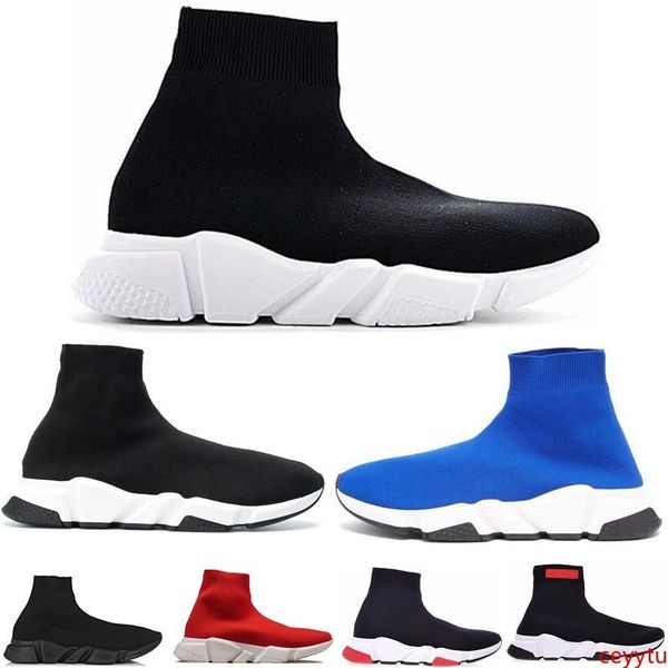 

designer sneakers speed trainer black red gypsophila triple black fashion flat sock boots casual shoes speed trainer runner with