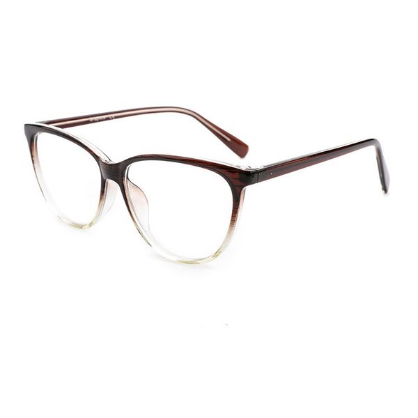 

zerosun cat eye glasses frame women tr90 eyeglasses woman spectacles for graduate lens vintage nerd points women's eyeglass, Silver