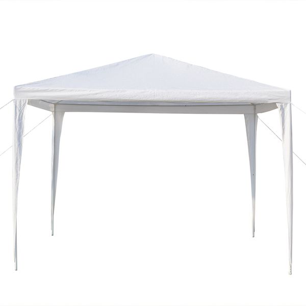 

3 x 3m garden outdoor gazebo canopy pop up folding sun shade spiral tubes heavy duty patio party wedding tent waterproof bbq camping