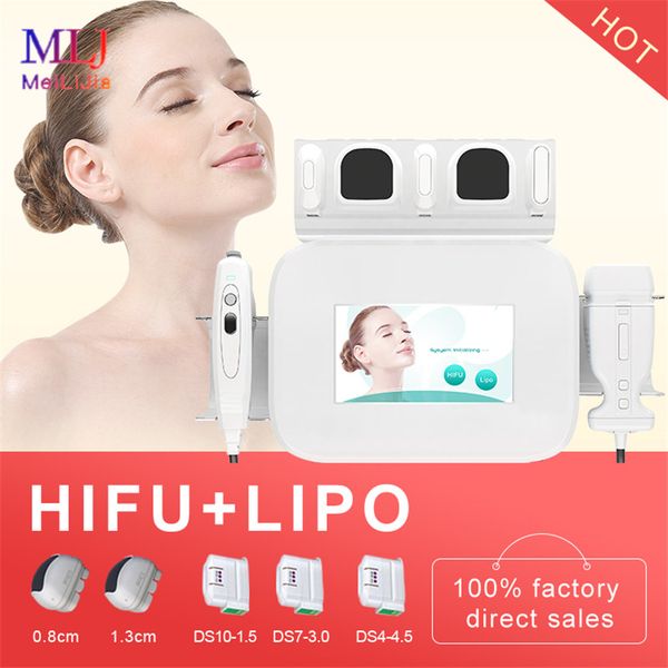 

new 2 in 1 liposonix hifu facial machine for weight loss skin tightening face lifting body slimming and wrinkle remover