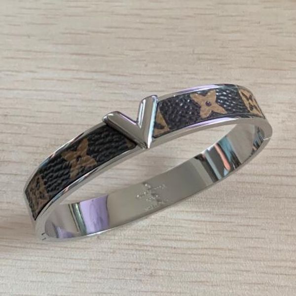 

Бренд Золотой Браслет Браслет Для Женщин V Буква Лучшее Качество Дизайнер из нерж