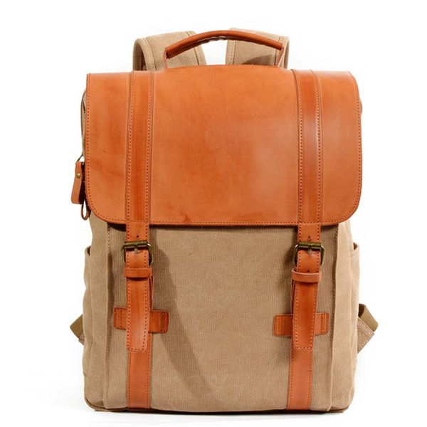 women's waxed canvas backpack