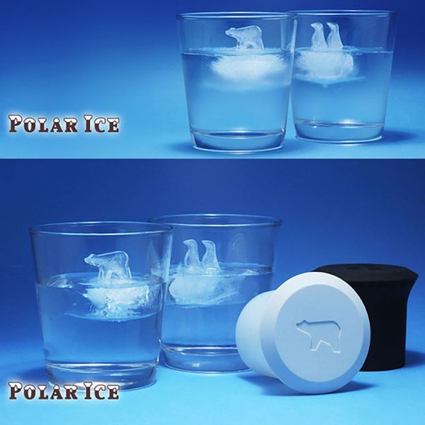 

ice cube mold maker по всему миру пингвин белый медведь силиконовые желе choc mold party мороженое jelly maker плесень лоток xd20735