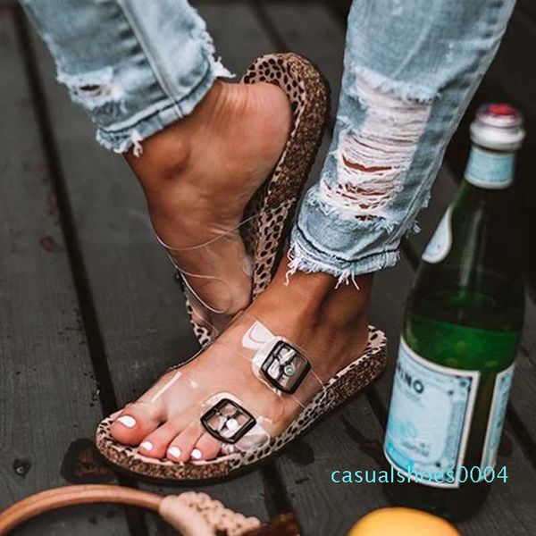 

women summer sandals flats casual shoes woman vintage pu leather flat open toe sandalias mujer sapato feminino slippers c04, Black