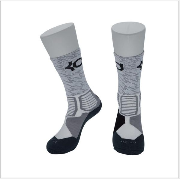 

2019 basketball socks in the tube street basketball game socks sweat-absorbent wear sports socks, Black