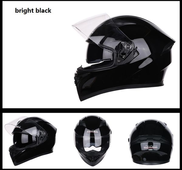 

dot motorcycle off-road helmet double lens anti-fog full helmet outdoor racing four seasons windproof 4 colors
