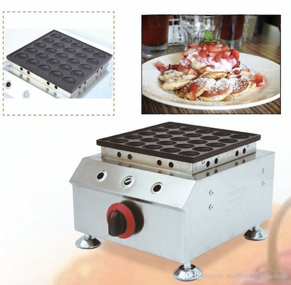 

коммерческий газ dorayaki pancake maker mini muffin cake maker 25 отверстий креп машина закуски булочки оборудование np693