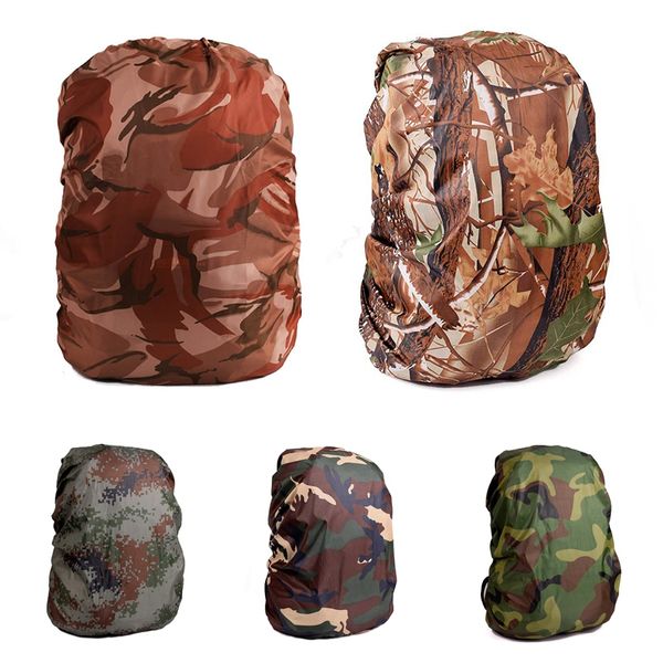 

portable camouflage backpack cover waterproof rainproof rain rucksack pack dustproof cover for travel camping outdoor climbing