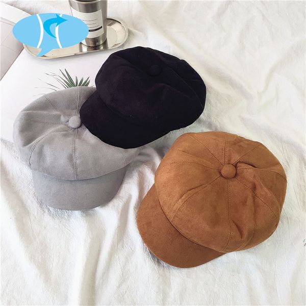 

bekasnoew fashion women berets hat faux fur new lady`s garment accessory hot, Blue;gray