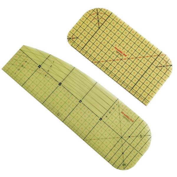 

new ironing measuring ruler patchwork sewing tools for clothing making diy sewing supplies, Black