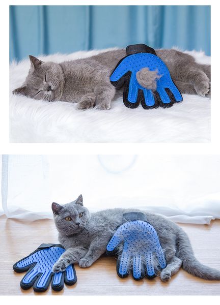 

pet glove cat grooming glove cat hair deshedding brush gloves dog comb for cats bath clean massage hair remover brush gentle