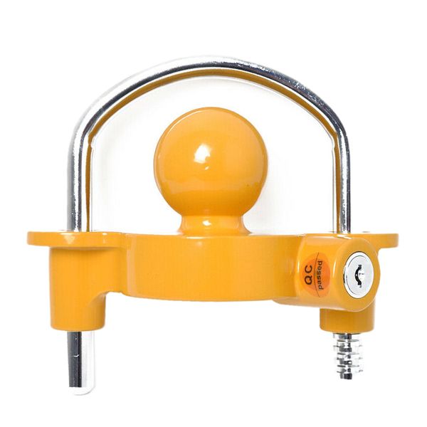 

u-type trailer hitch coupler lock trailer adjustable anti-theft hitch ball lock