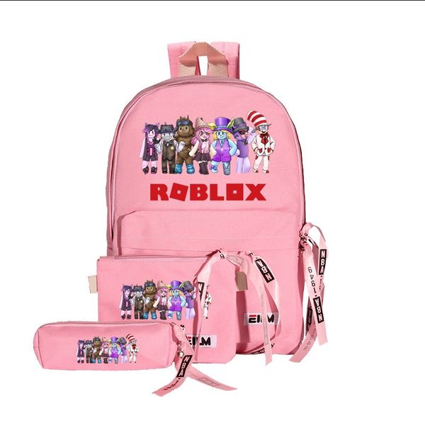 2019 Roblox Backpack With Pencil Case Satchel Game Fans Gifts Student Bookbag Laptop Backpack Bag From Pingjing2007 1999 Dhgatecom - roblox usb backpack student book rucksack cartoon casual travel bag teenager student school bags action figure toys kids gift