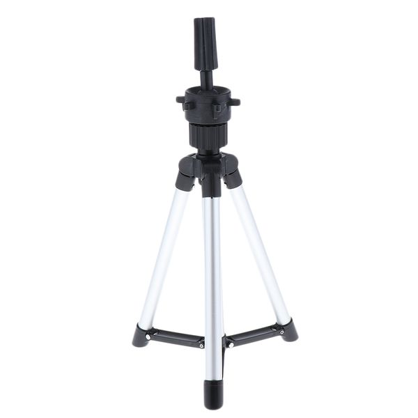 

aluminum mannequin tripod display stand 12 inches makeup training holder, White