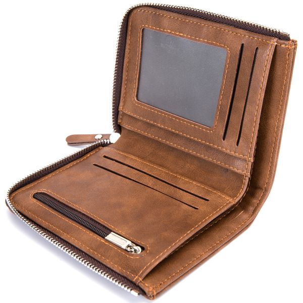 

rfid protection wallet men brand vantage short wallets pu leather male purse card holder wallet fashion zipper portemonn, Red;black