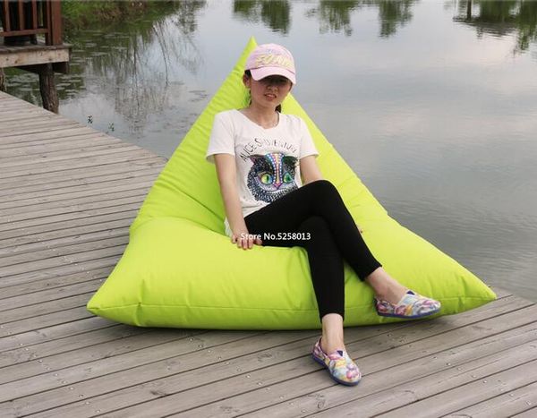 

adults bean bag, green high back support beanbag chair, large seat cushion