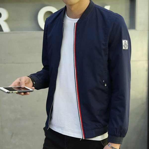 

pepp pepp autumn new style jacket men's korean-style youth casual thin men jacket coat men's wear wholesale, Black;brown