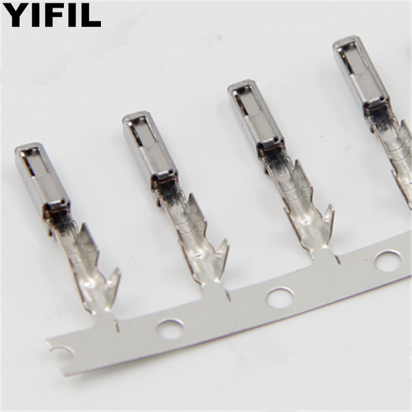 

20/50pcs/lot amp te tyco ecu small terminal seat crimp pins for use with ecu 284743-1 mqs socket wire crimp terminal 968221-1 car