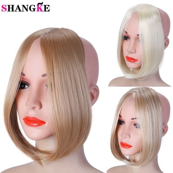 Long Clip In On Front Hair Bang Side Fringe Hair Extension Real Natural Synthetic Bangs Hair Piece Long Curly Hairstyles With Bangs Side Swept Bangs