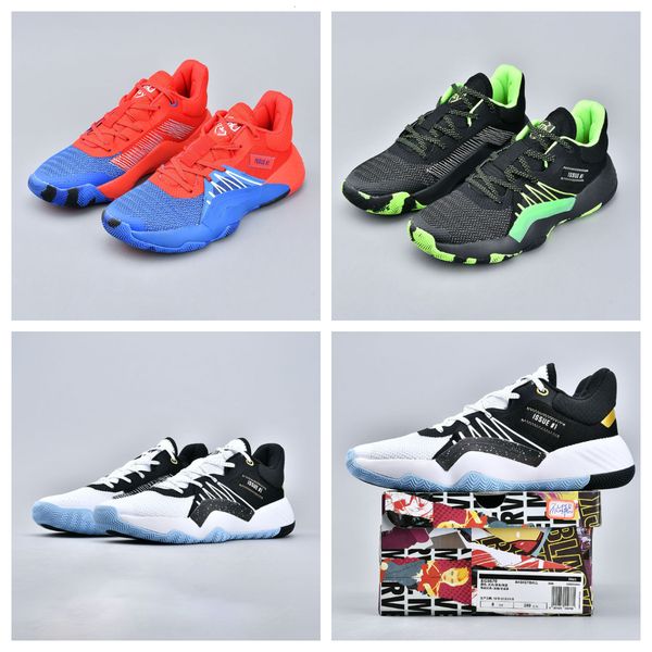 

marvel fashion 1s spider man sport shoes men cool running d.o.n. issue venom black white green red blue designer trainers sneakers