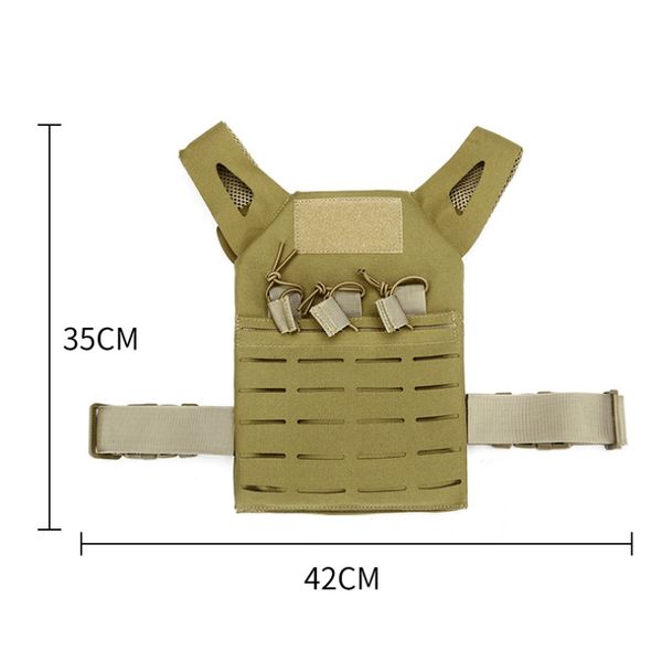 

outdoor hunting army tactical combat vest lightweight wargame paintball protective vest waistcoat airsoft vest, Black;green