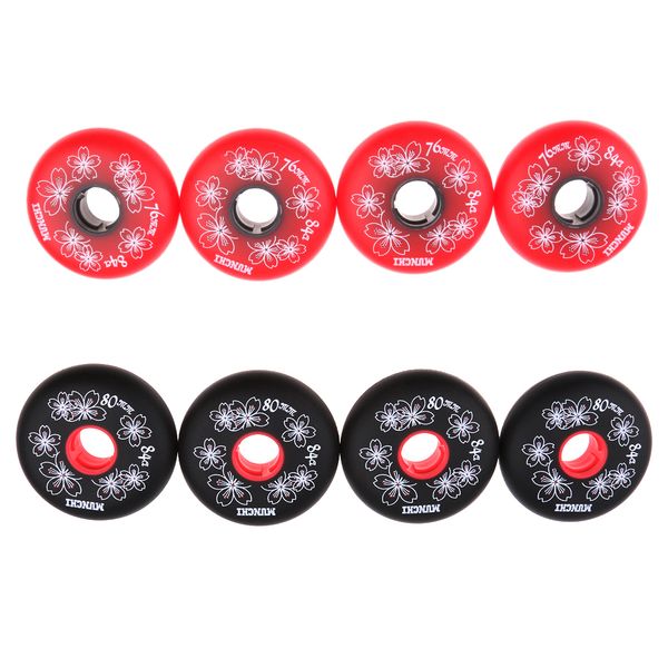 

8pcs inline roller hockey fitness skate replacement wheel 84a