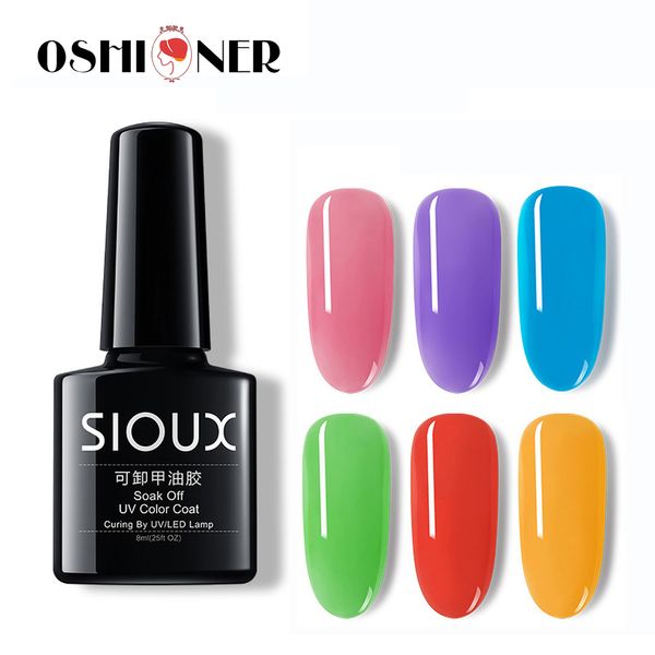 

oshioner solid color nail polish amber nail polish jelly glue ptherapy penetration smudge art glue