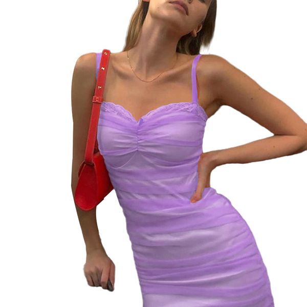 

women summer dress sleevess short sling dress backless evening party clubwear fluorescent yellow /by, Black;gray