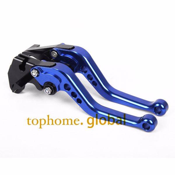 

motocycle accessorices brake levers aluminum alloyfor yamaha yzf r1 2002 2003 / r6 1999 - 2004 clutch cnc 10 colors adjsustable
