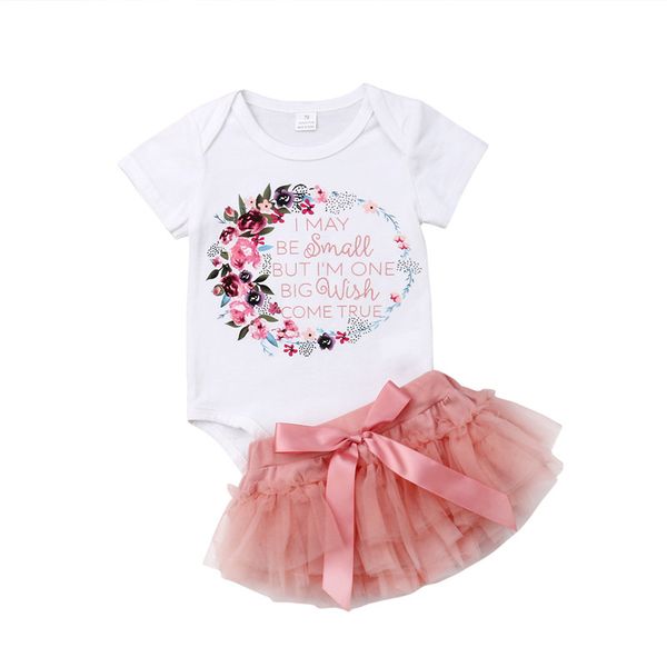 

новорожденных малышей baby girl princess romper комбинезон юбка туту эпикировка, Pink;blue