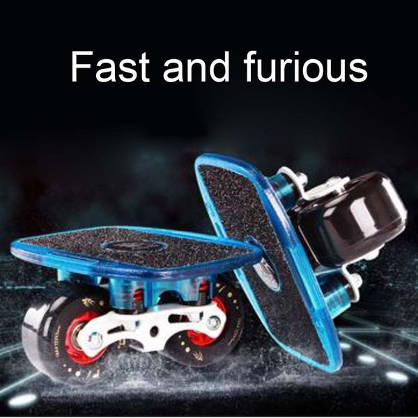 

portable drift board for ine roller road driftboard skates anti-skid skate board -absorbing skateboard sports