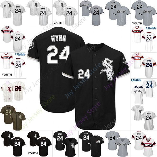 

Custom Chicago 24 Early Wynn Jersey White Sox Jerseys Cooperstown Cool Base Flexbase White Black Red Grey Home Away Men Women Youth Cheap