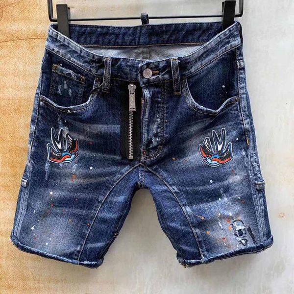 

dsenqi new men jeans for shorts jeans pants outwear man ds2017, Blue