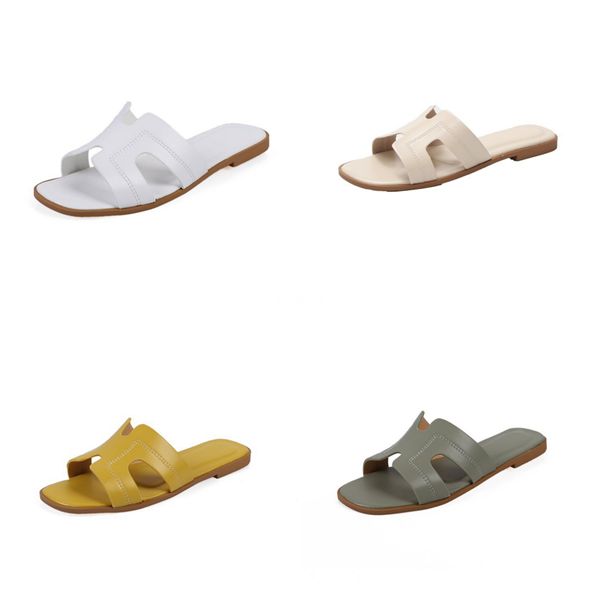 

slippers h summer wear 2020 new wild sponge cake thick bottom slippers fashion casual beach shoes z807#980, Black