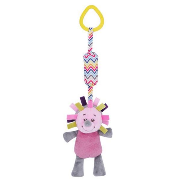 

1set cartoon rattle cute baby toy soft baby carriage toys for children puzzle newborn gift bed hanging wind chime 0-12 months