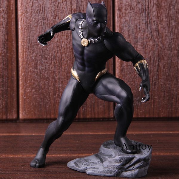 

Marvel Мстители фигурка Black Panther игрушка Kotobukiya Artfx Статуя 1/10 Scale окрашенный Kit Пвх Колл