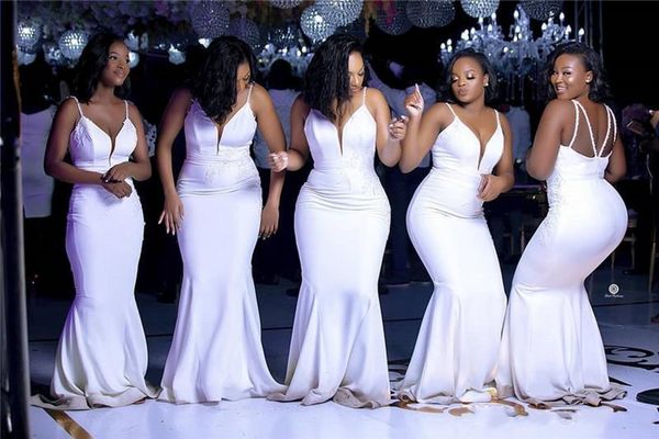 

леганнй пагеи mermaid неве пла дееве глђбокий v еи african wedding guest плае, White;pink