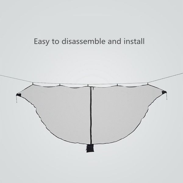 

ultralight portable hammock mosquito net for outdoor nylon material anti-mosquito nets with super size mosquito net