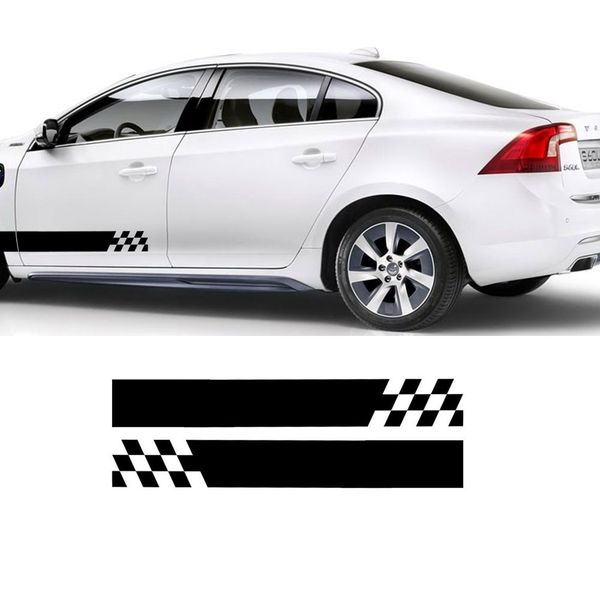

side stripe graphics for focus fiesta escort st car decals sticke vinyl tu-771