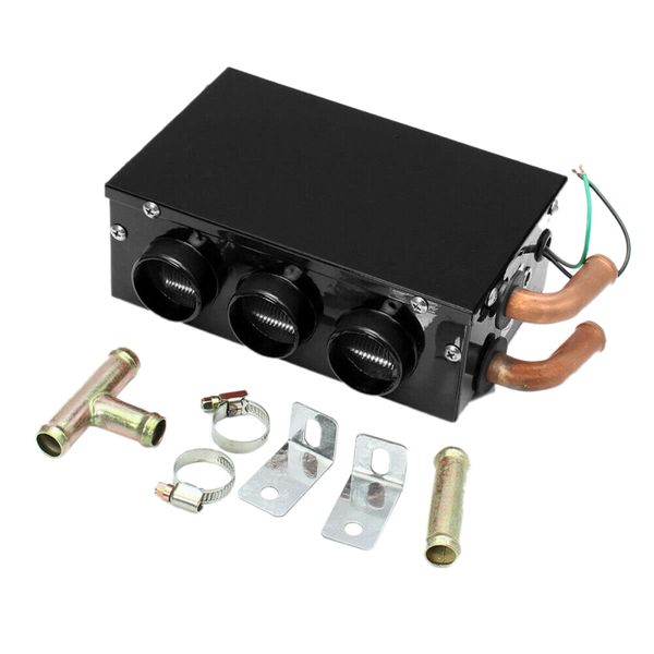 

car vehicle heater 3hole heating portable defroster demister truck fan